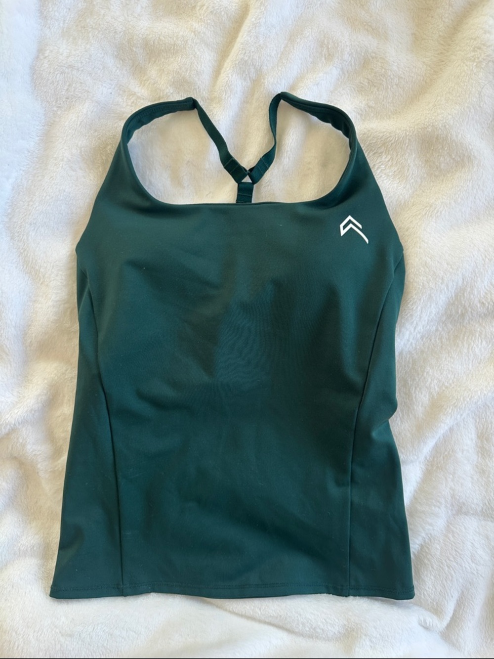 Oner Active Dark Green Racerback Tank Top